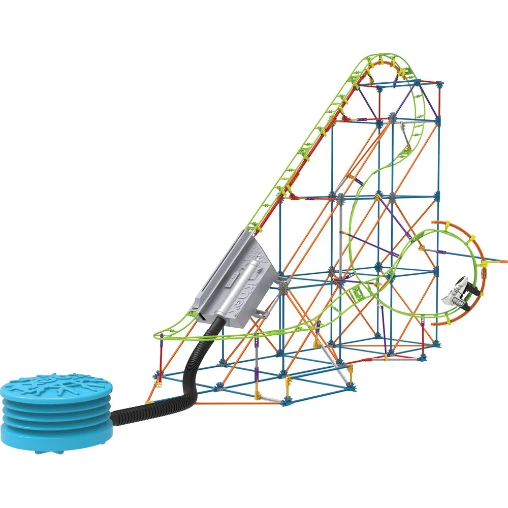 K'Nex Lunar Launch Roller Coaster Building Set