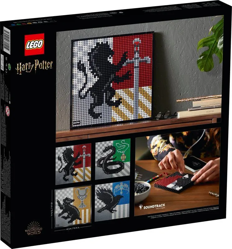 LEGO 31201 LEGO Art Harry Potter Hogwarts Crests