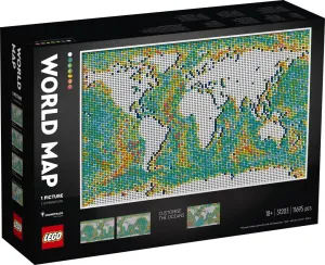 LEGO 31203 LEGO Art World Map