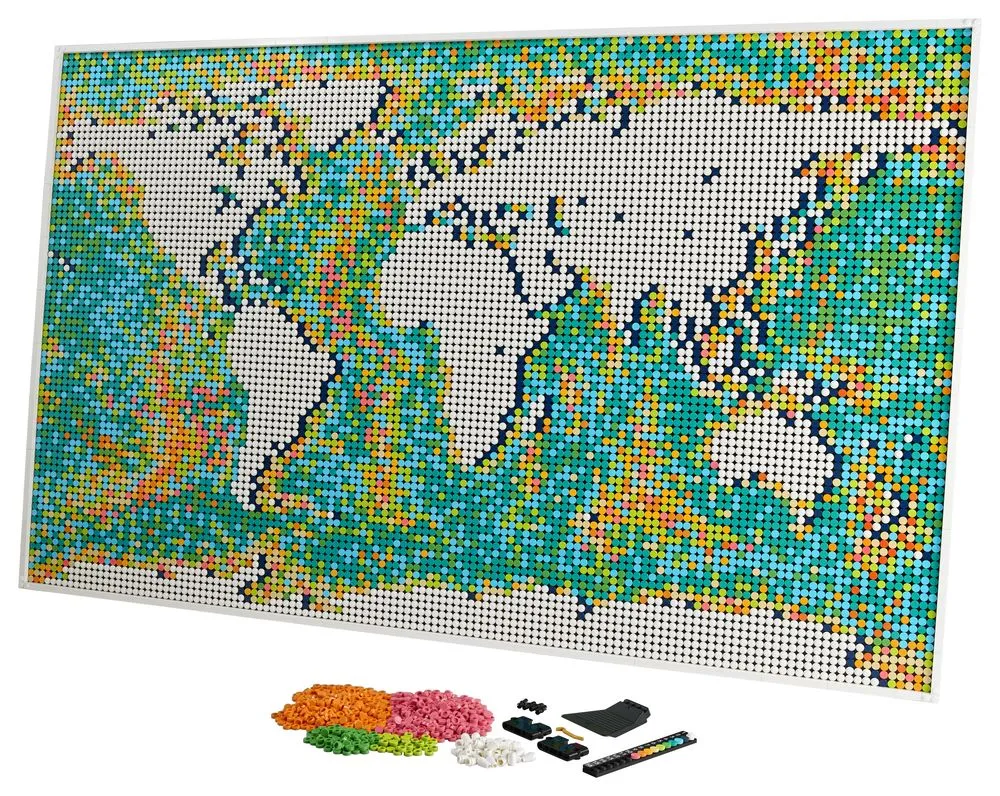 LEGO 31203 LEGO Art World Map