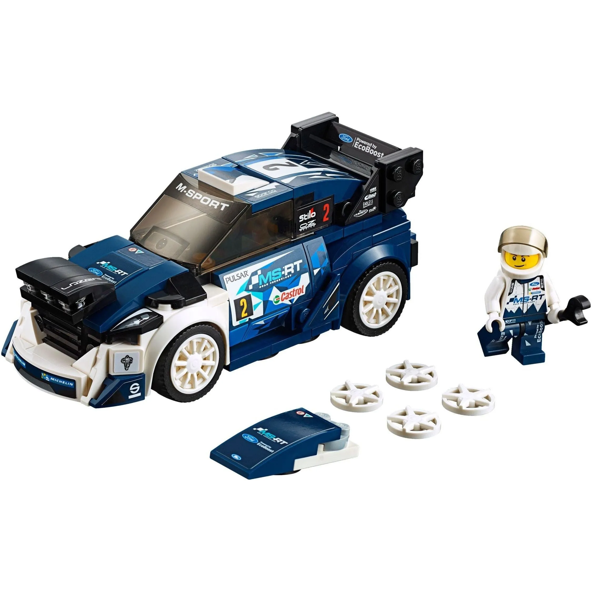 Lego 75885 Speed Champions Ford Fiesta M-Sport WRC