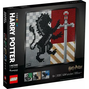 LEGO Art 31201 Harry Potter Hogwarts Crests