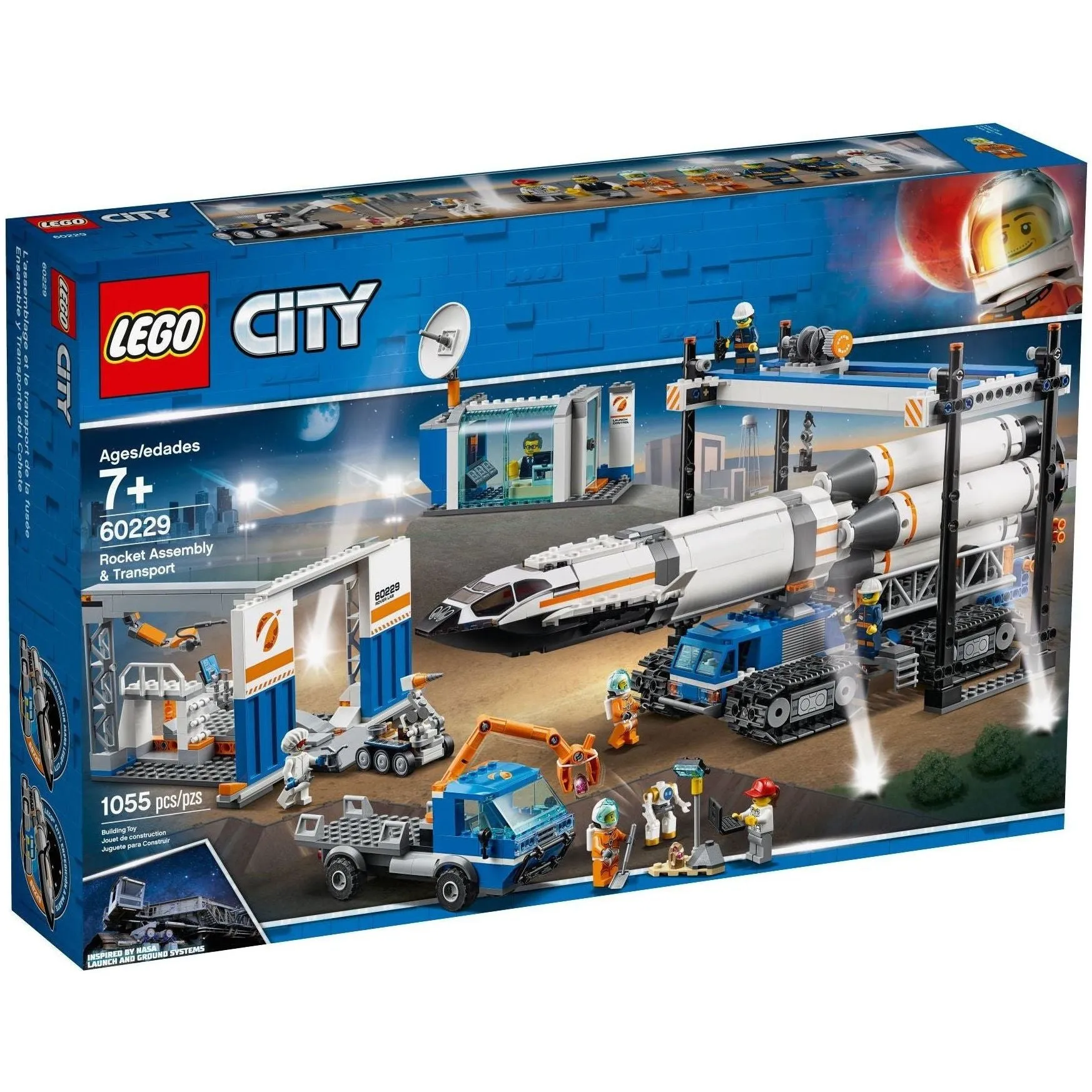 LEGO City 60229 Rocket Assembly & Transport