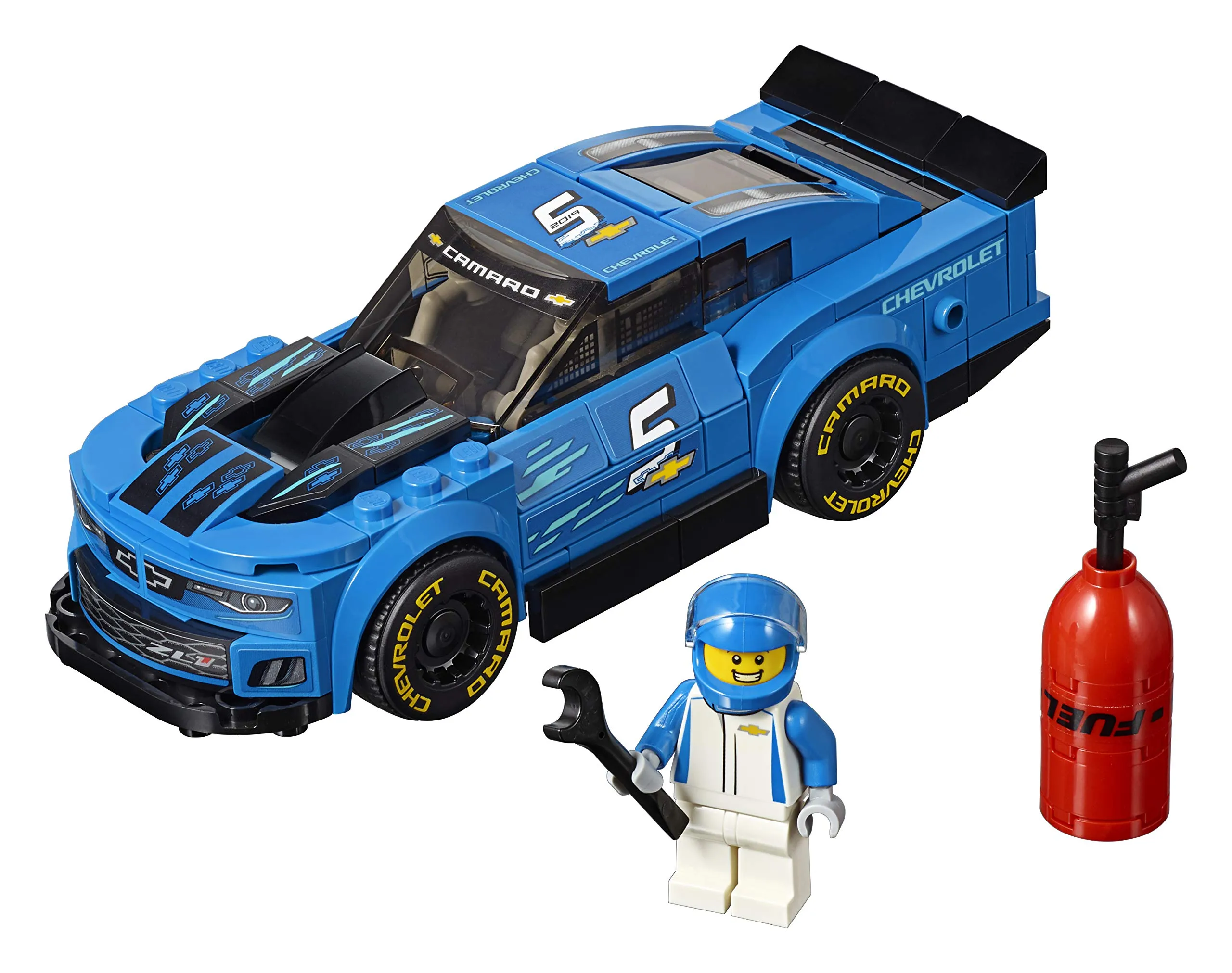 LEGO Speed Champions Chevrolet Camaro ZL1 Race Car 75891 Building Kit (Like New, Open Box)