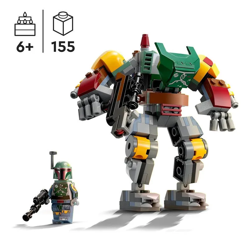 LEGO Star Wars Boba Fett Mech 75369 Building Toy Set (155 Pieces)