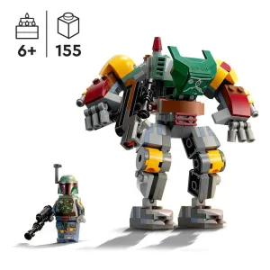 LEGO Star Wars Boba Fett Mech 75369 Building Toy Set (155 Pieces)