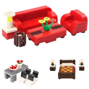 Living Furniture Building Blocks Toy Bricks Set  | General Jim's Toys