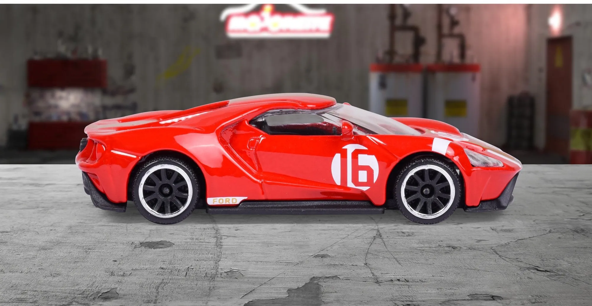 Majorette Racing Cars Ford GT Red #16