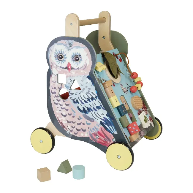 manhattan toy wildwoods owl push cart