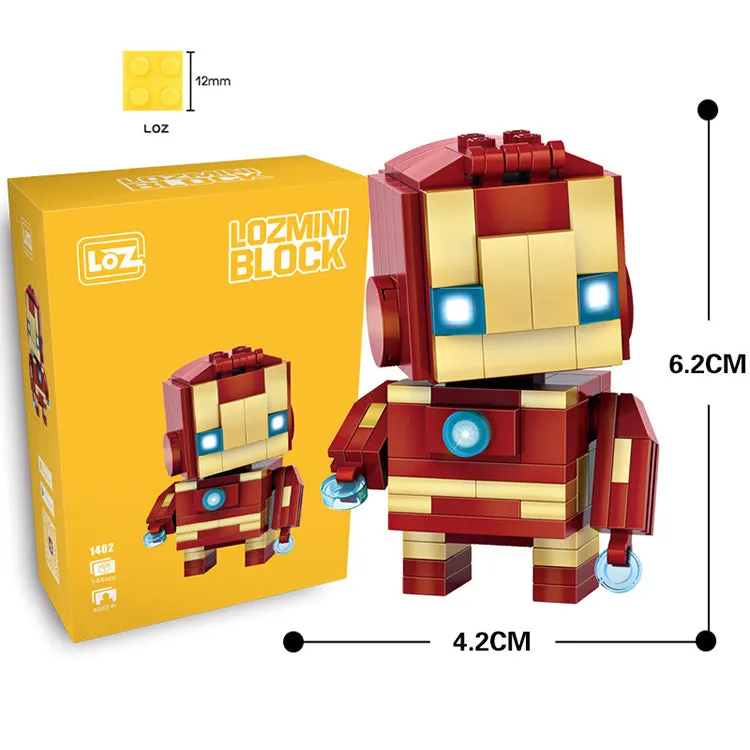 Mini Brickheadz Blocks | Iron man