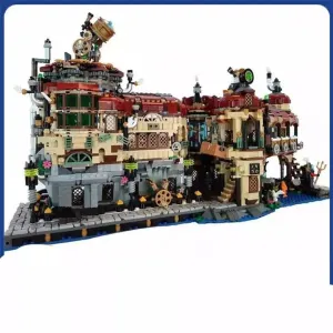 MOC  Compatible  3457PCS Customized MOC Modular The Exploratorium street view Model Building Blocks Bricks   toys