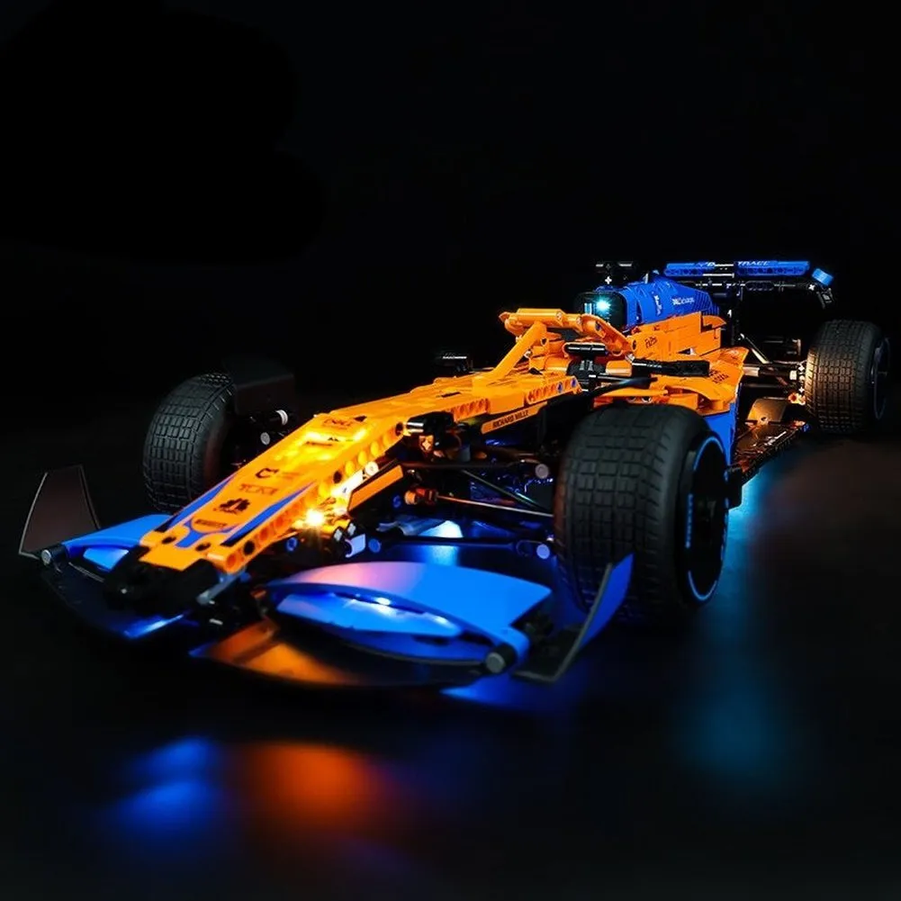 MOC  Compatible  LED Lighting Set DIY toys Technical 42141 Formula 1 Race Car Building Block (Not Include Blocks)