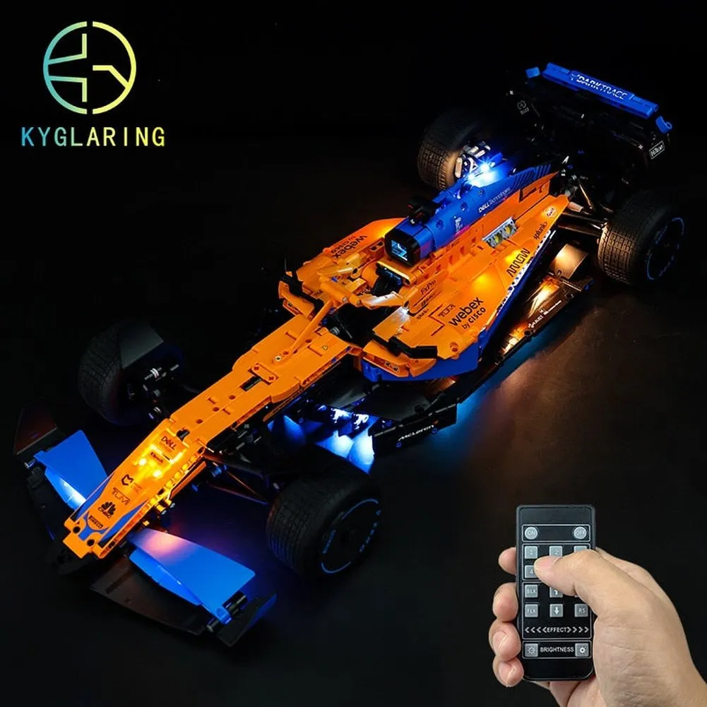 MOC  Compatible  LED Lighting Set DIY toys Technical 42141 Formula 1 Race Car Building Block (Not Include Blocks)