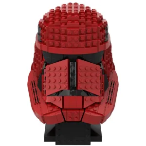 MOC  Compatible  MOC 92823 Star Wars Helmet Compatible with 75277 75304 DIY Collection Toys Building Blocks