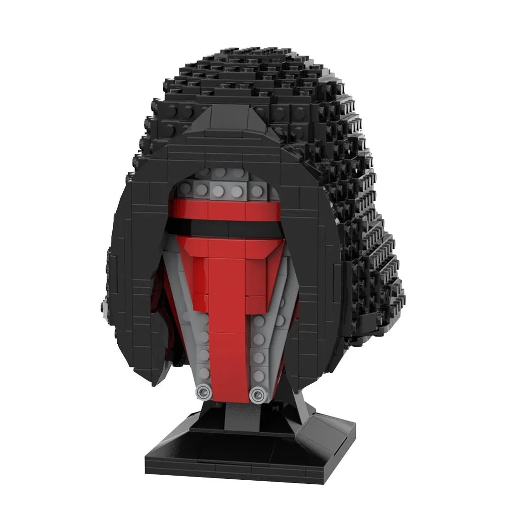 MOC  Compatible  MOC 92823 Star Wars Helmet Compatible with 75277 75304 DIY Collection Toys Building Blocks