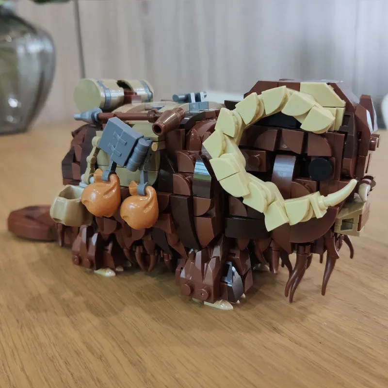 Moc Space Wars Animal Beast Bantha Building Blocks Action Figure Monster Mount Rhino Constructor Model Toys for Children Gifts