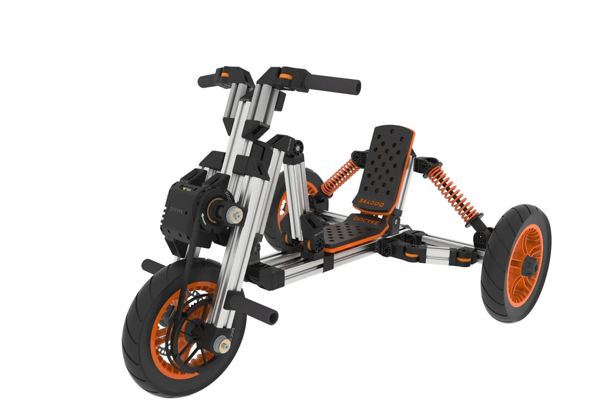 Modular design High-strength material electric innovation kart, more than 20 kinds of assembly methods, suitable for outdoor sports, parent-child interaction