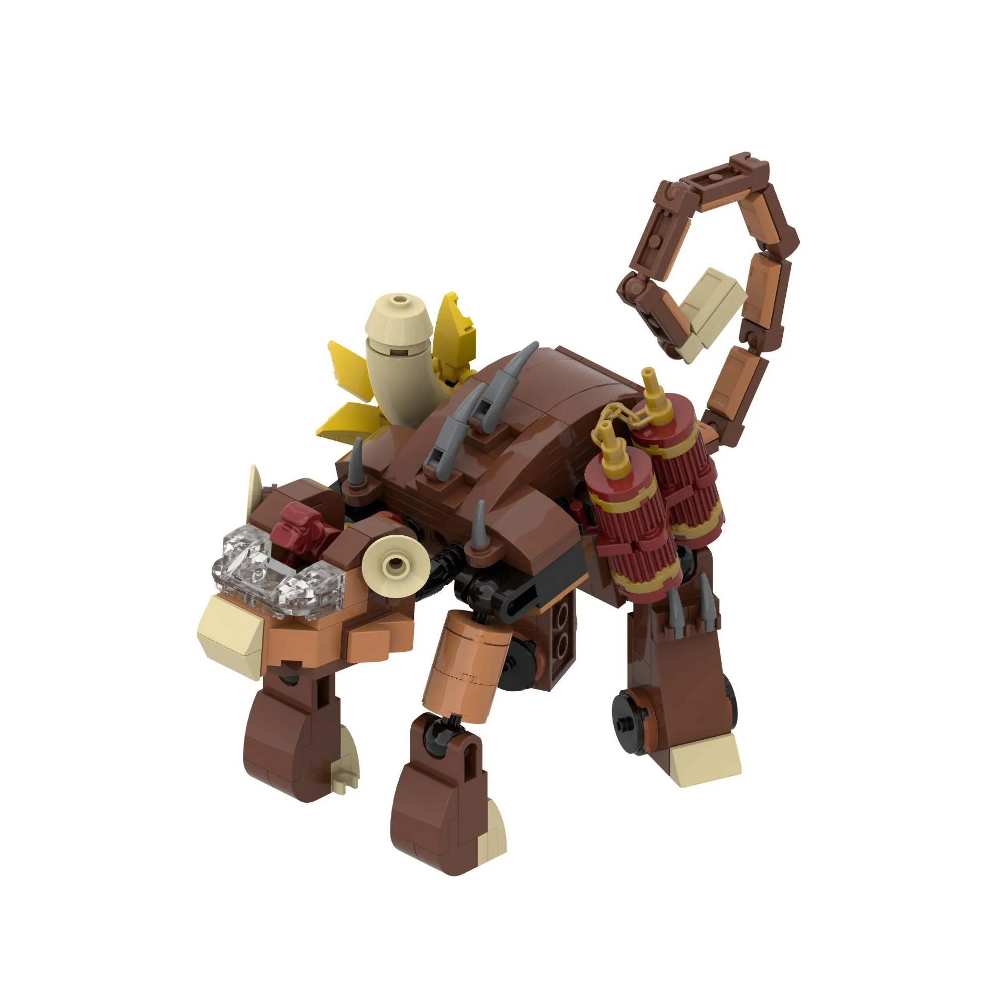 Monkey Mech Brick Set