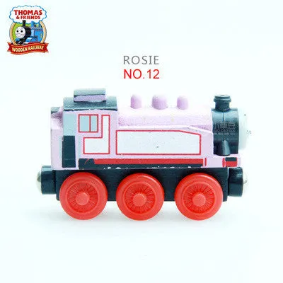 New Anime Thomas and His Friends Wooden Trains Model Christmas Toys Gifts for Children Kids Spencer Edward James NO.1 -27