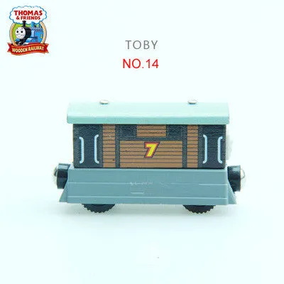 New Anime Thomas and His Friends Wooden Trains Model Christmas Toys Gifts for Children Kids Spencer Edward James NO.1 -27