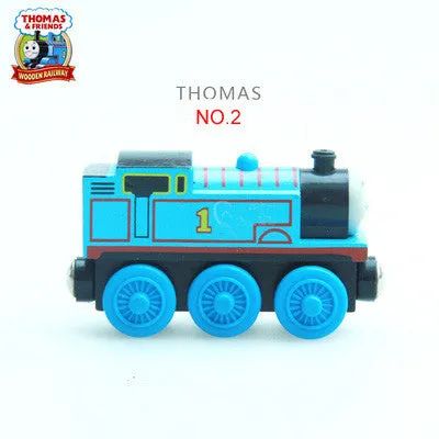 New Anime Thomas and His Friends Wooden Trains Model Christmas Toys Gifts for Children Kids Spencer Edward James NO.1 -27