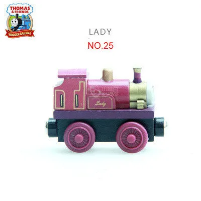 New Anime Thomas and His Friends Wooden Trains Model Christmas Toys Gifts for Children Kids Spencer Edward James NO.1 -27