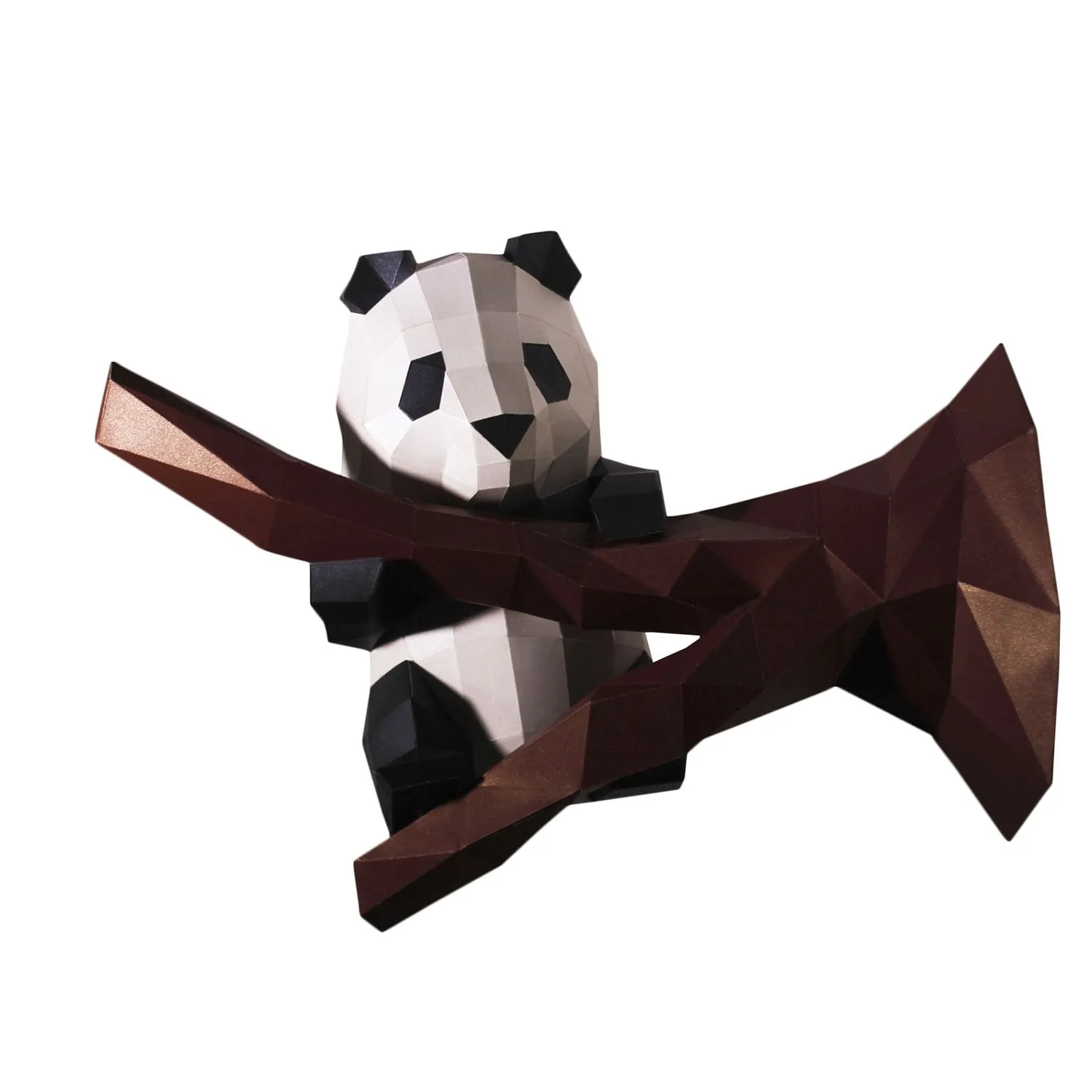 Panda 3D Papercraft Wall Art