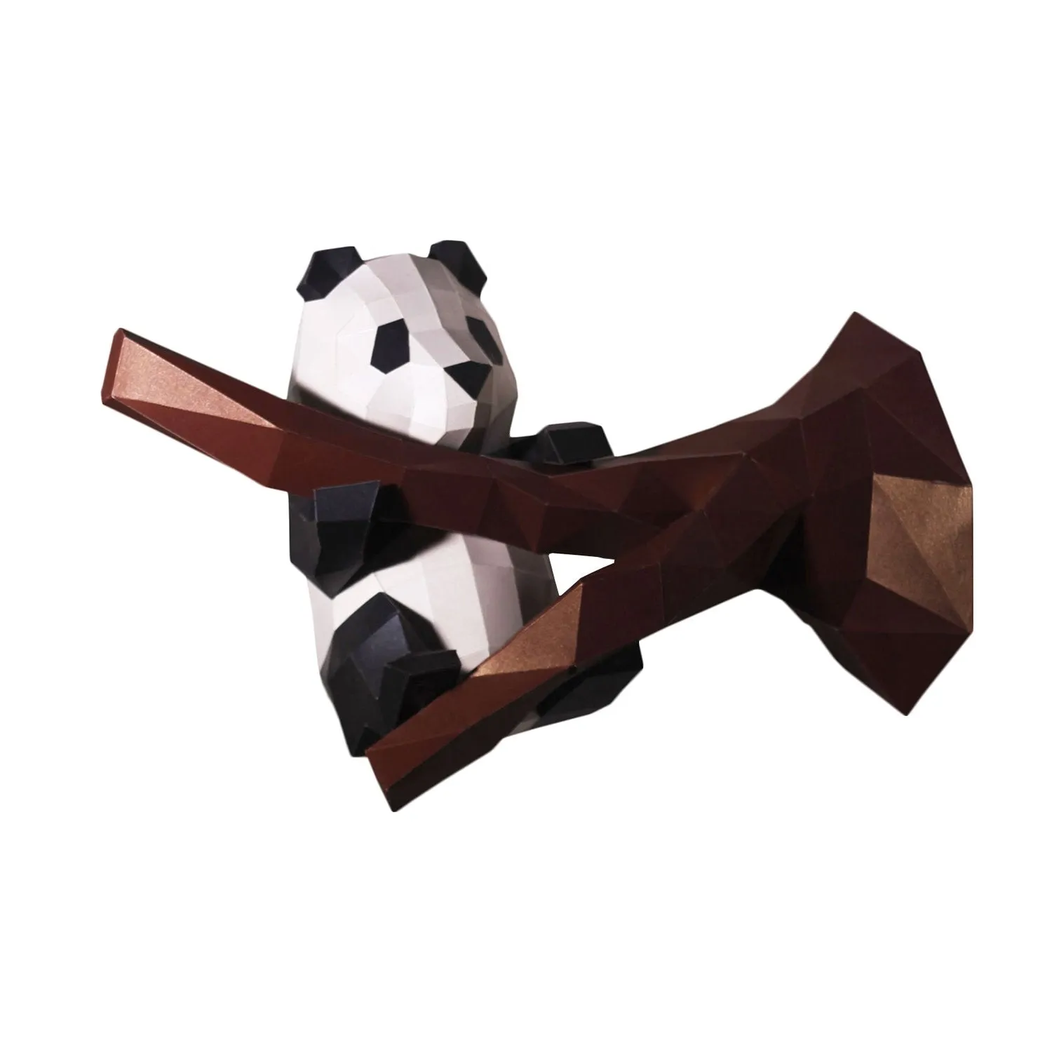 Panda 3D Papercraft Wall Art