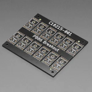 PB86 Step Switch Breadboard-Friendly Breakout PCB - Pack of 12