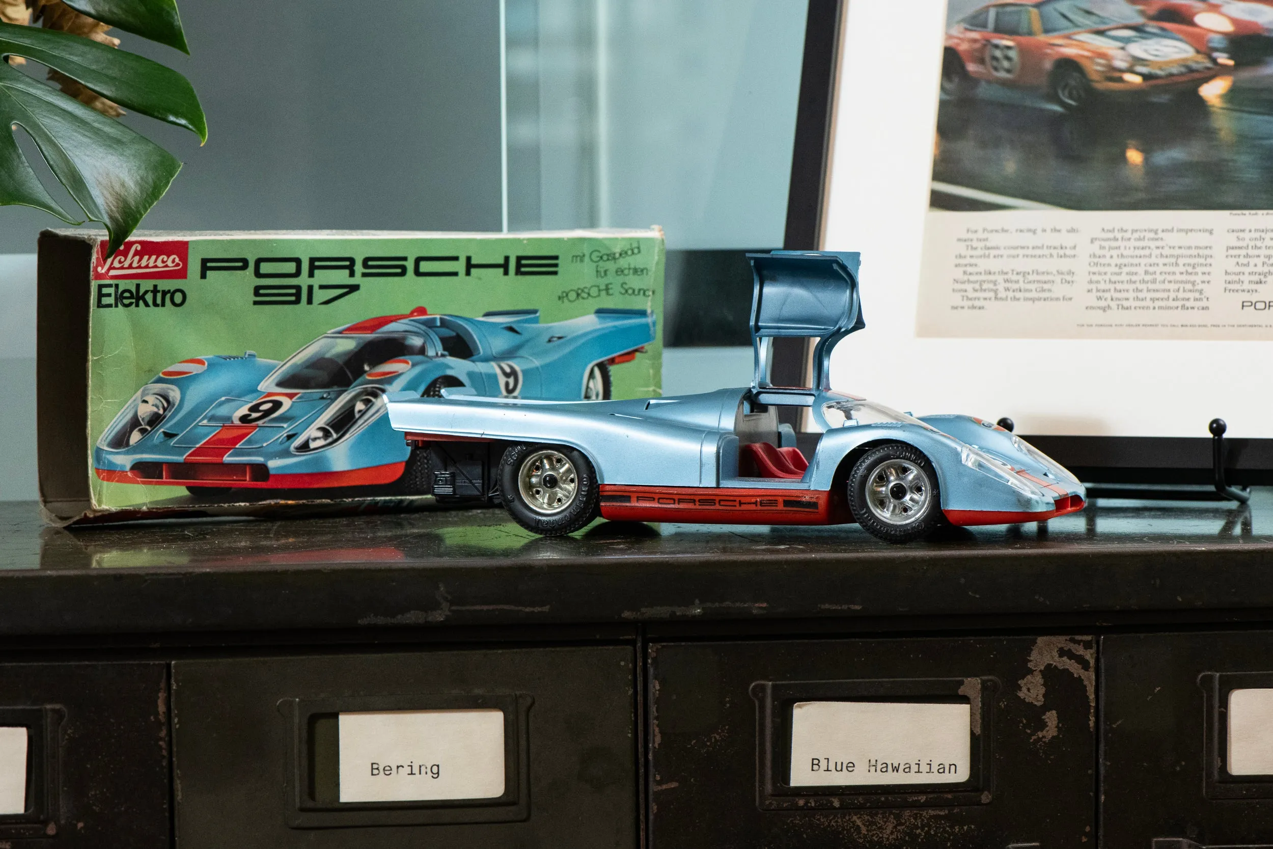 Porsche 917 'Elektro' Toy from Schuco