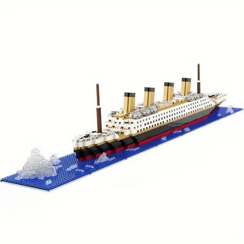 Precise Titanic Building Blocks Model for DIY Enthusiasts and Educators