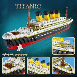 Precise Titanic Building Blocks Model for DIY Enthusiasts and Educators