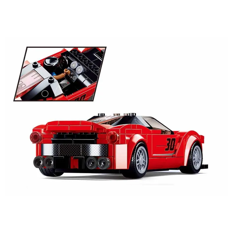 Racing Car Building Block Kit (262 Pcs)