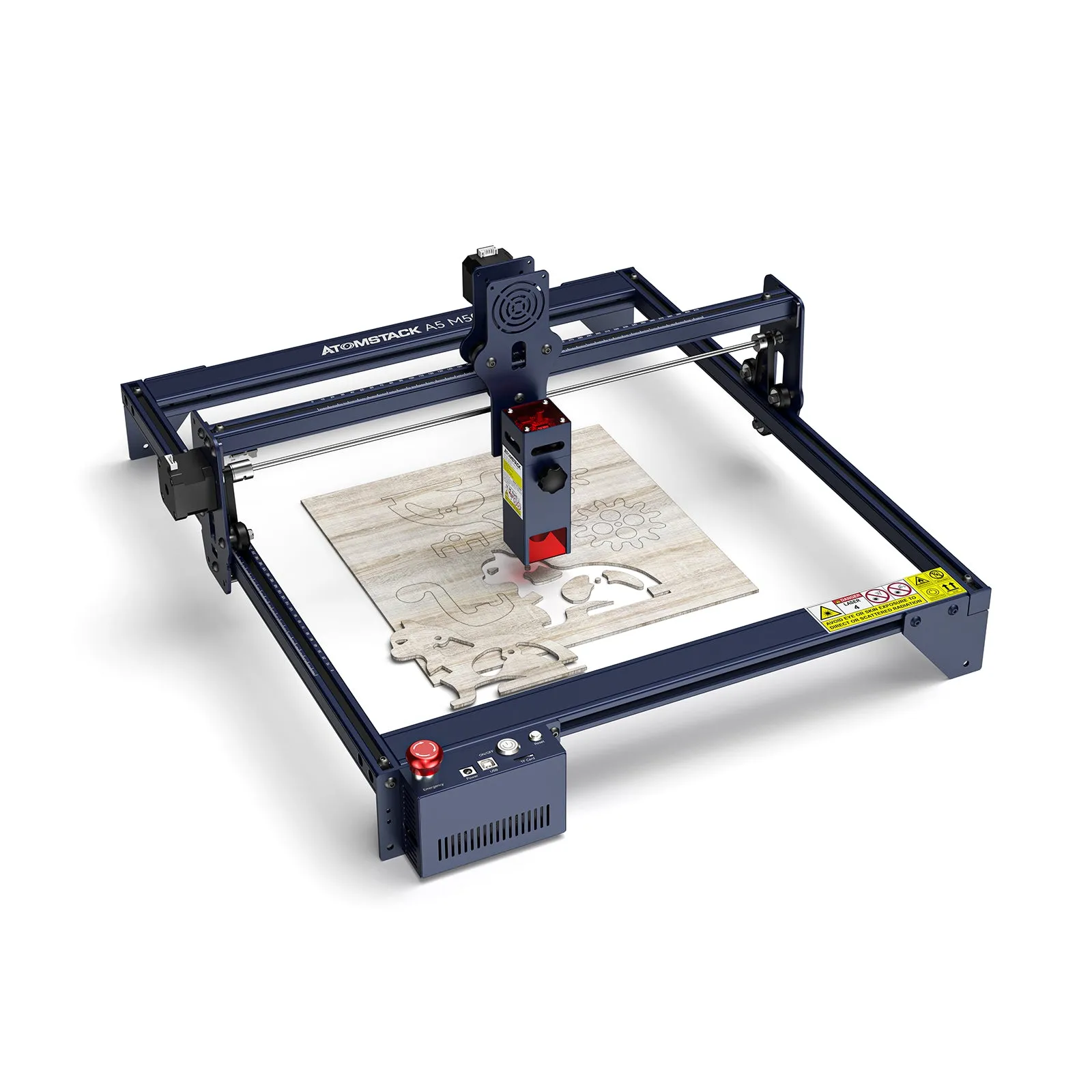 【Refurbished】ATOMSTACK A5 M50 Laser Engraver 40W DIY Engraving Cutting Machine for Wood Metal Leather