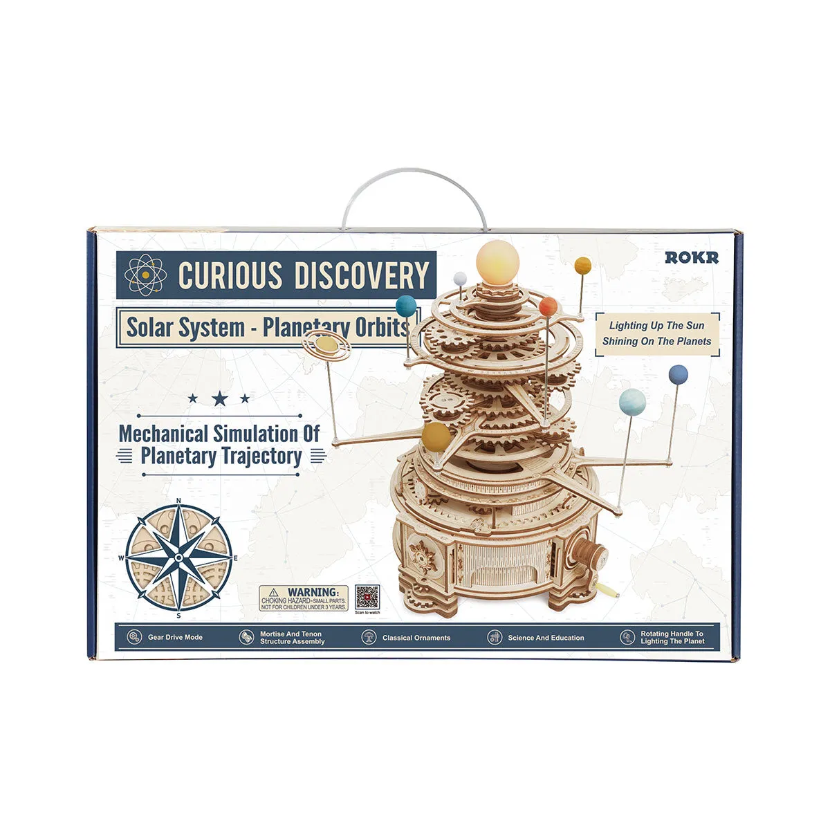 ROKR Mechanical Orrery ST001 3D Wooden Puzzle