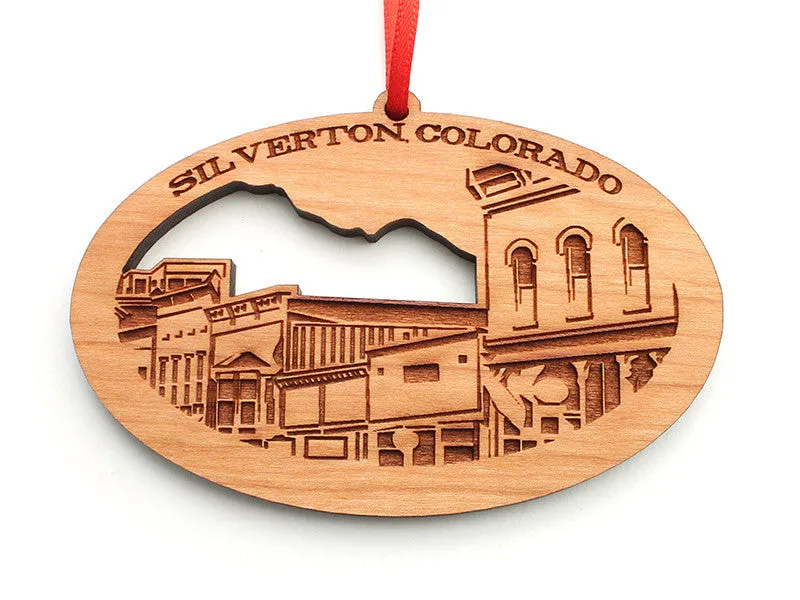 Silverton, Colorado "Skyline" Ornament