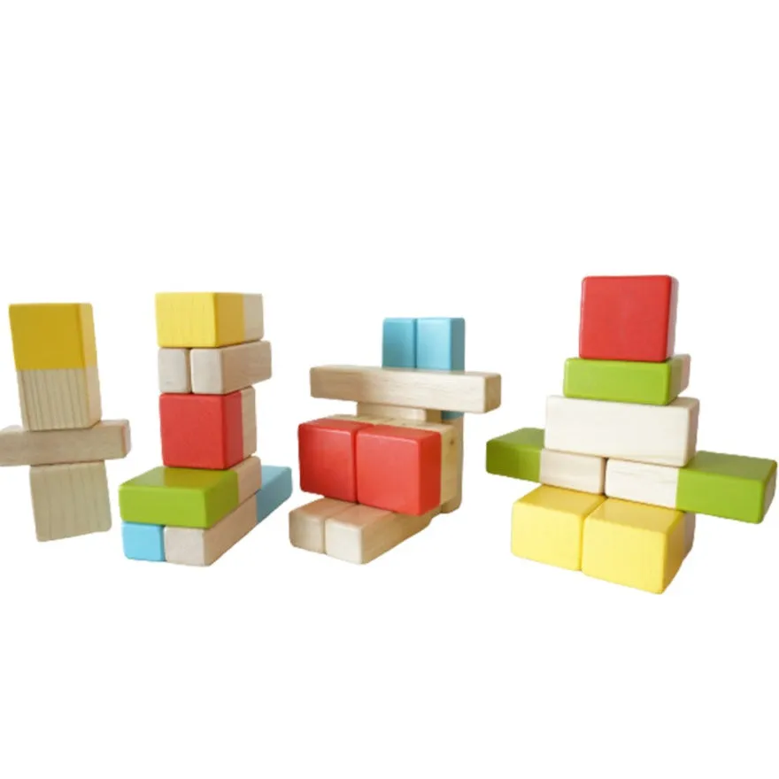 Simple Blocks (Wooden Building Blocks Set)