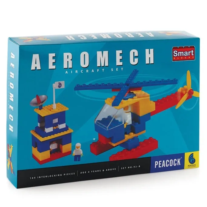 Smart Blocks Aeromech (Building Blocks Set) – 165 Pieces