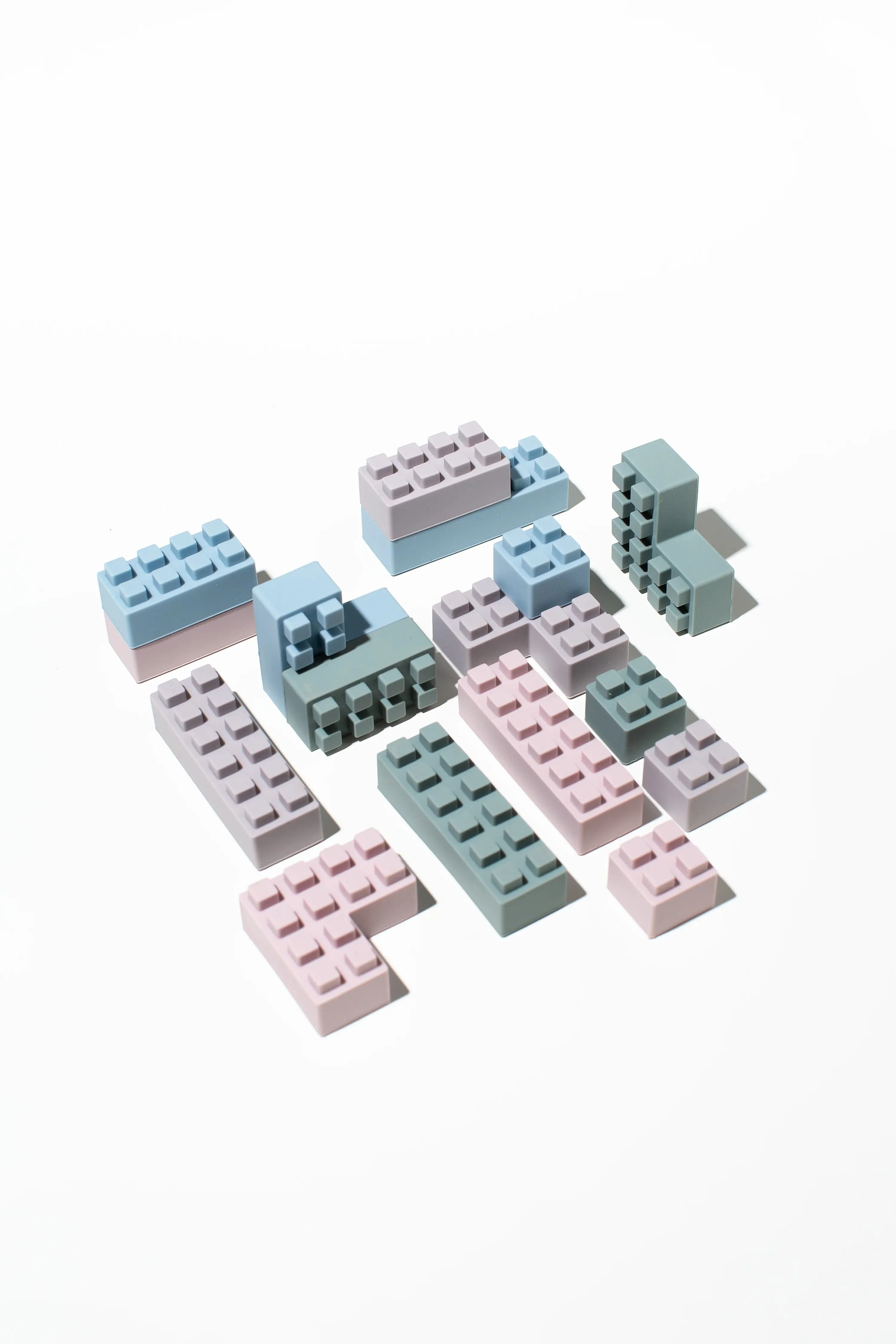 Soft Building Blocks - Pastels