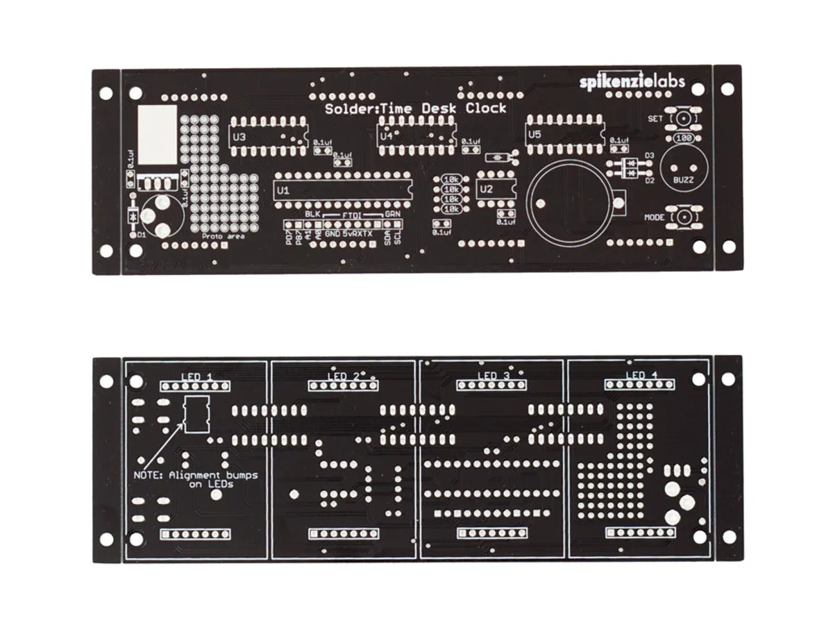 Solder:Time Desk Clock