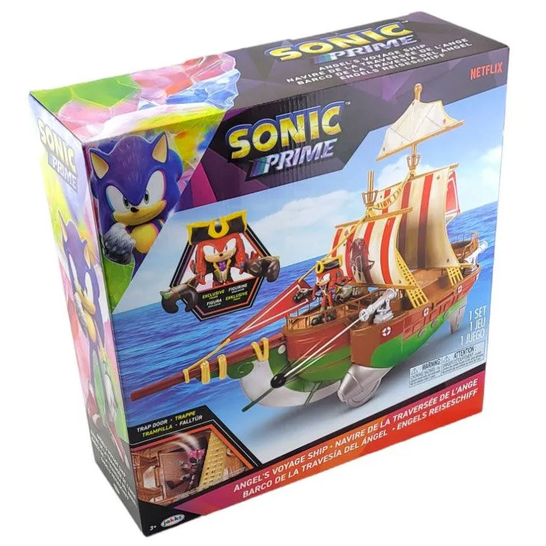 Sonic Prime 2.5" Figures Pirate Ship Playset