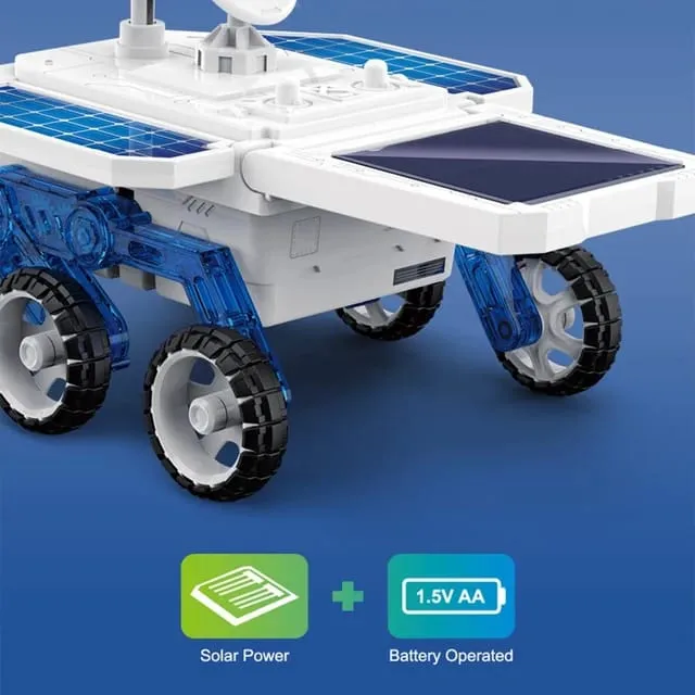 STEM DIY Solar Mars Exploration Car 4x4 - 6 Wheels