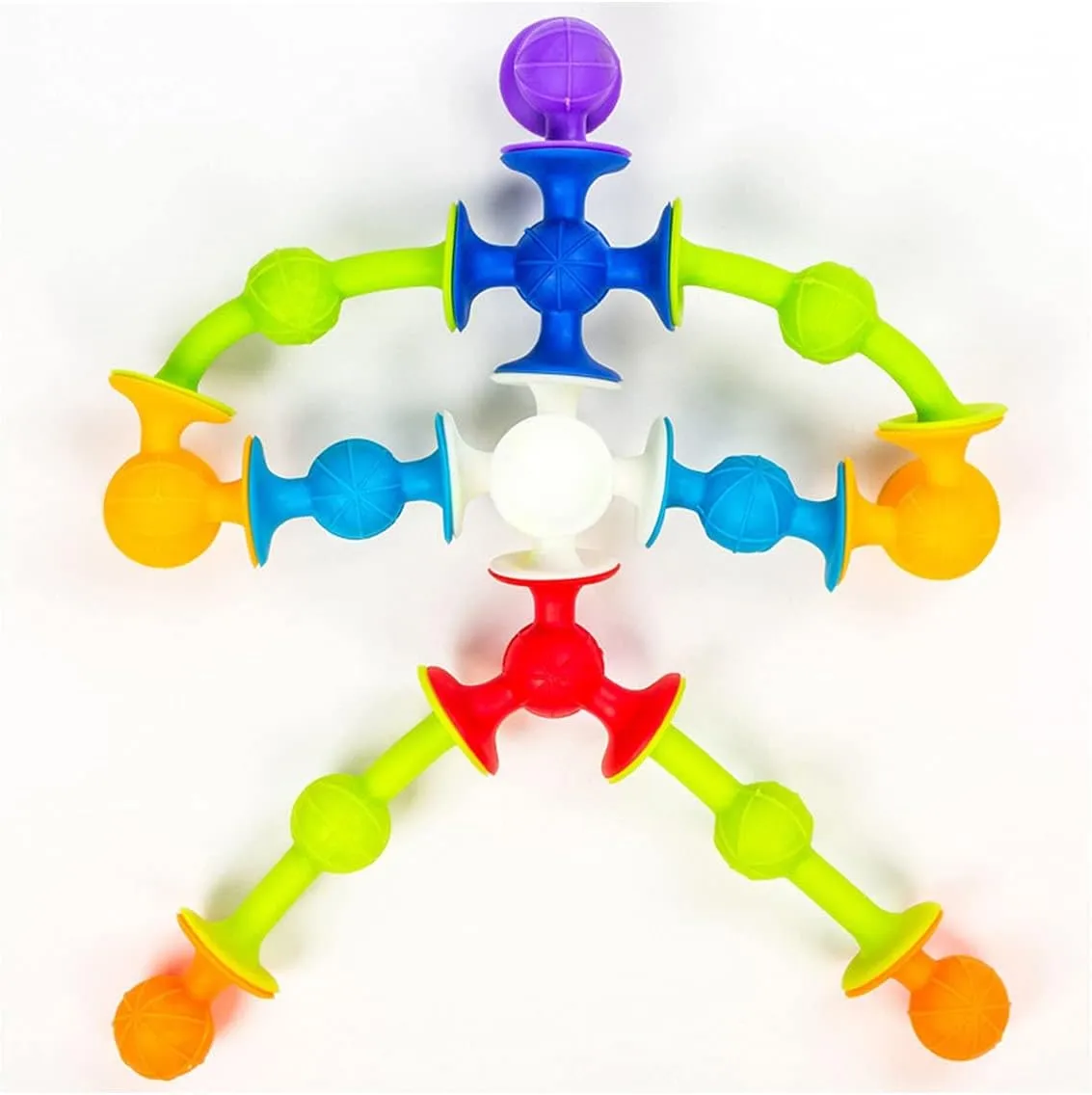 Suction Cups Sensory Construction Building Blocks - 36 pieces