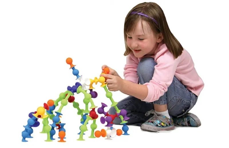 Suction Cups Sensory Construction Building Blocks - 36 pieces