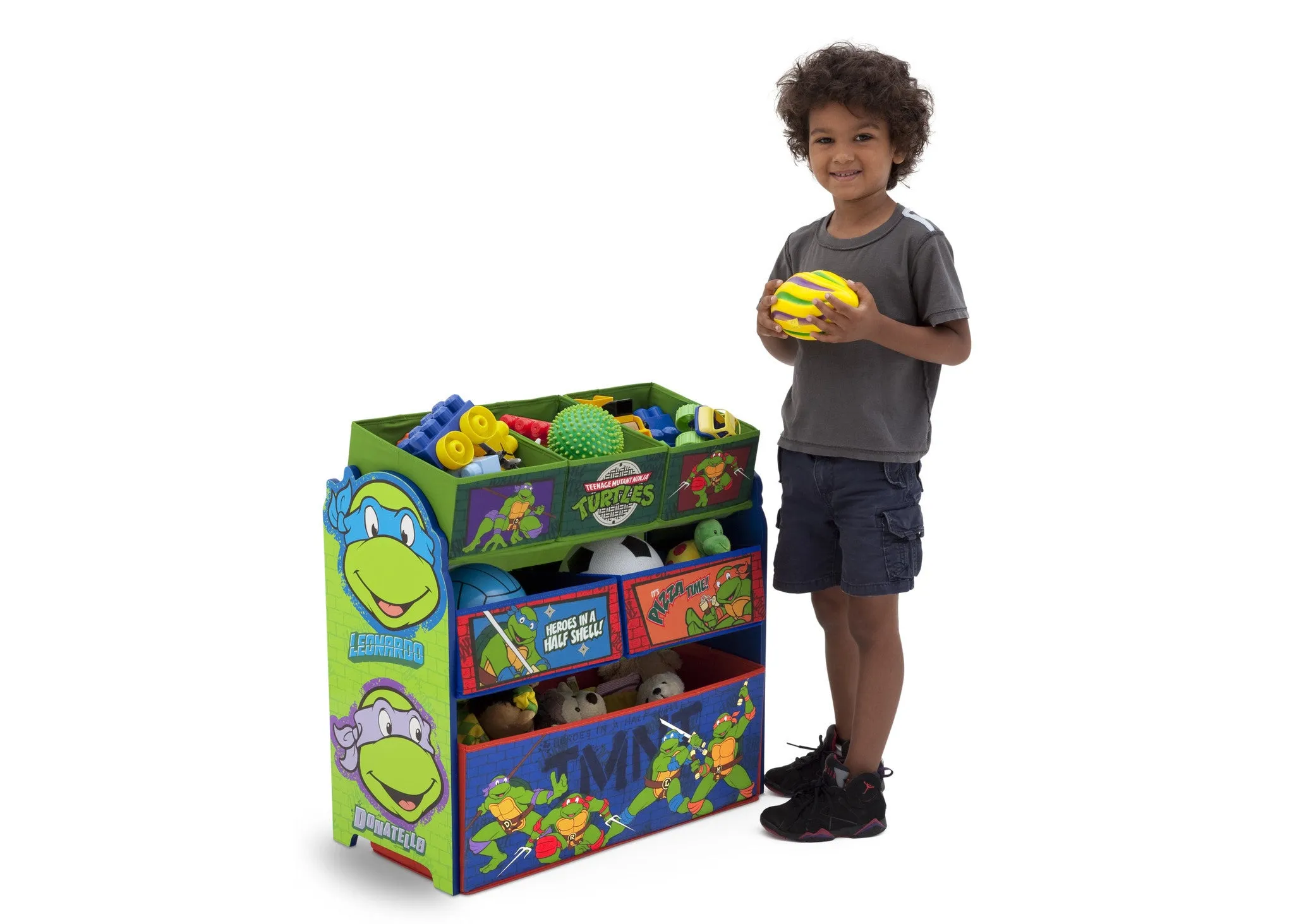 Teenage Mutant Ninja Turtles Multi-Bin Toy Organizer