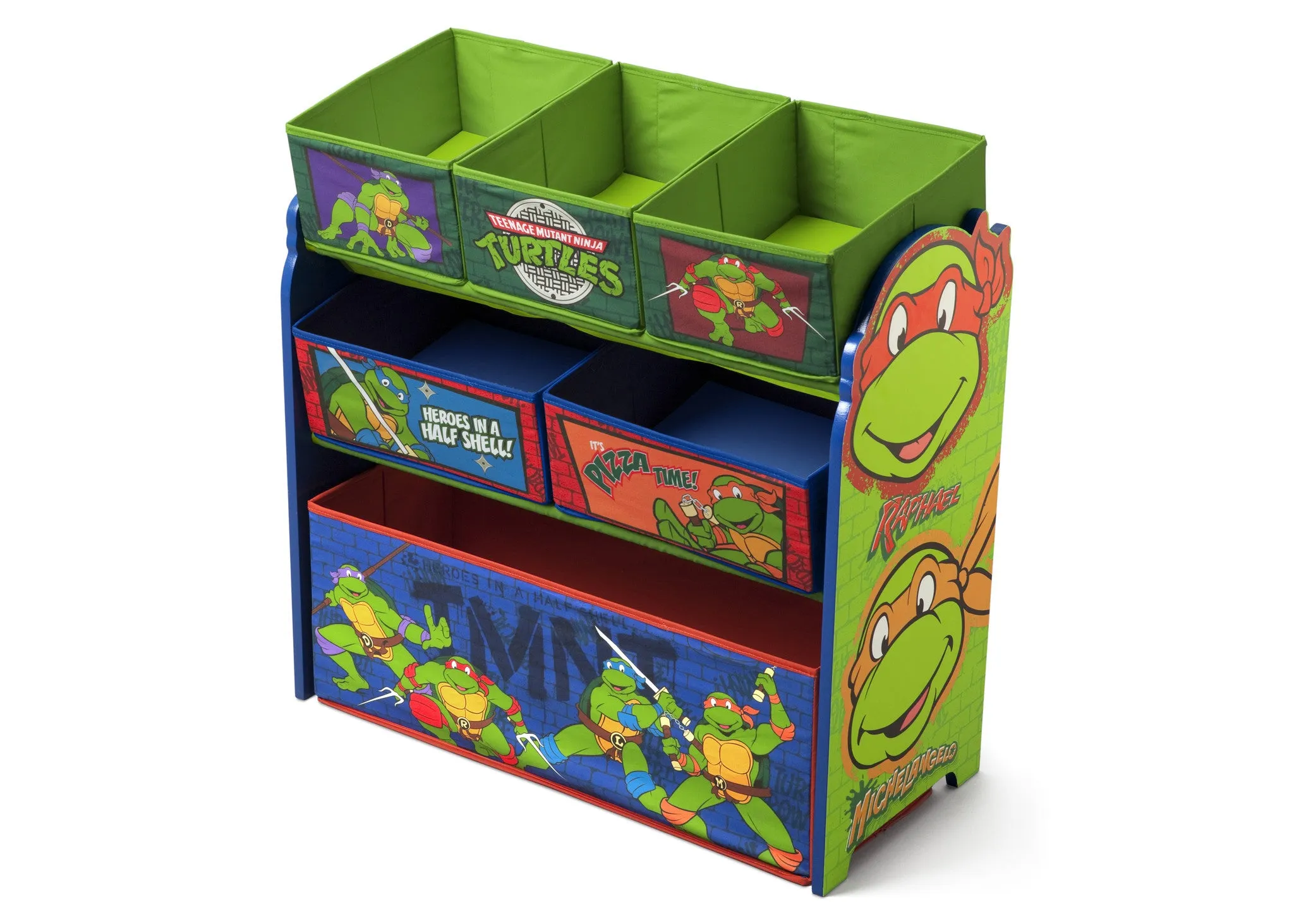 Teenage Mutant Ninja Turtles Multi-Bin Toy Organizer