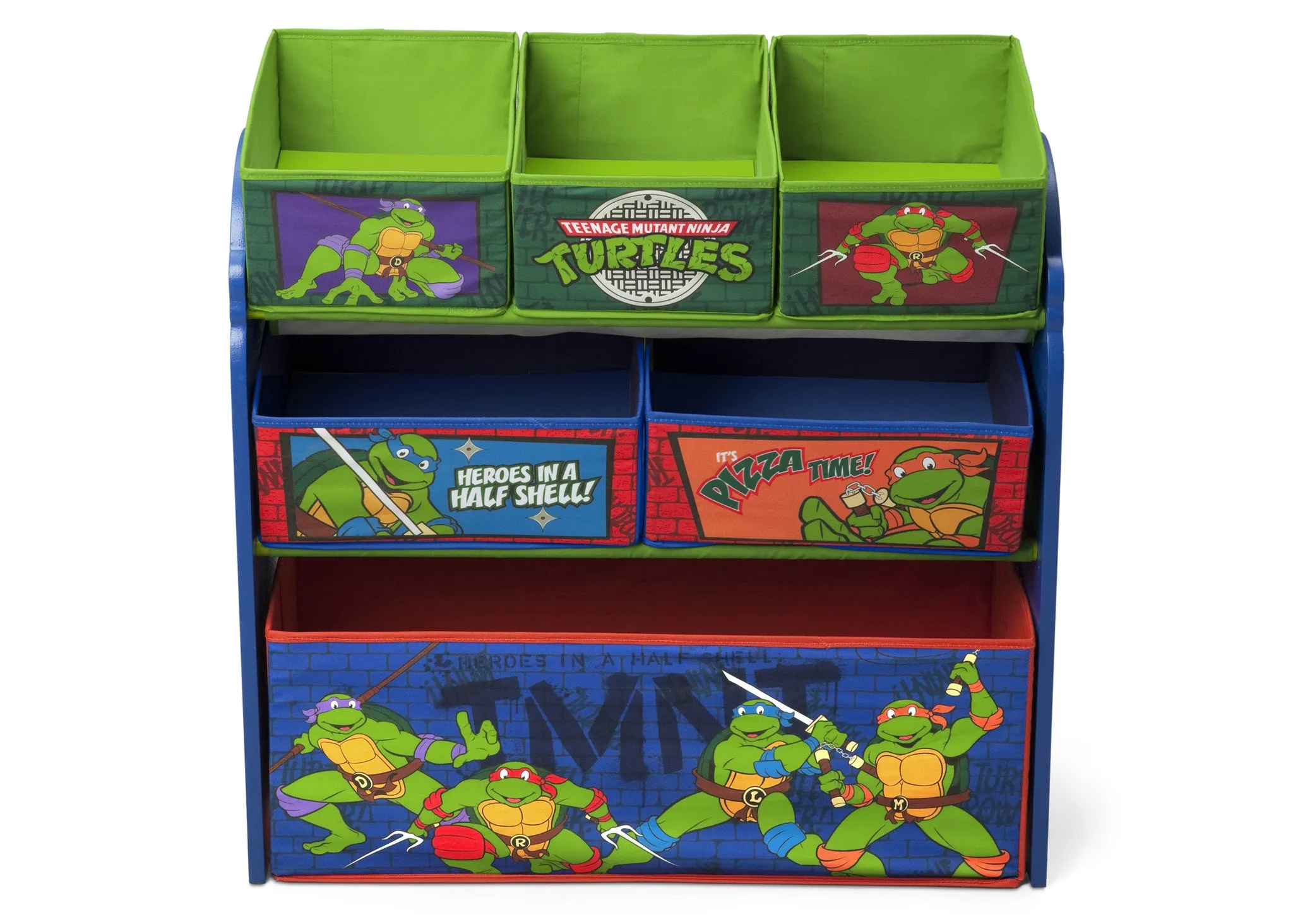 Teenage Mutant Ninja Turtles Multi-Bin Toy Organizer