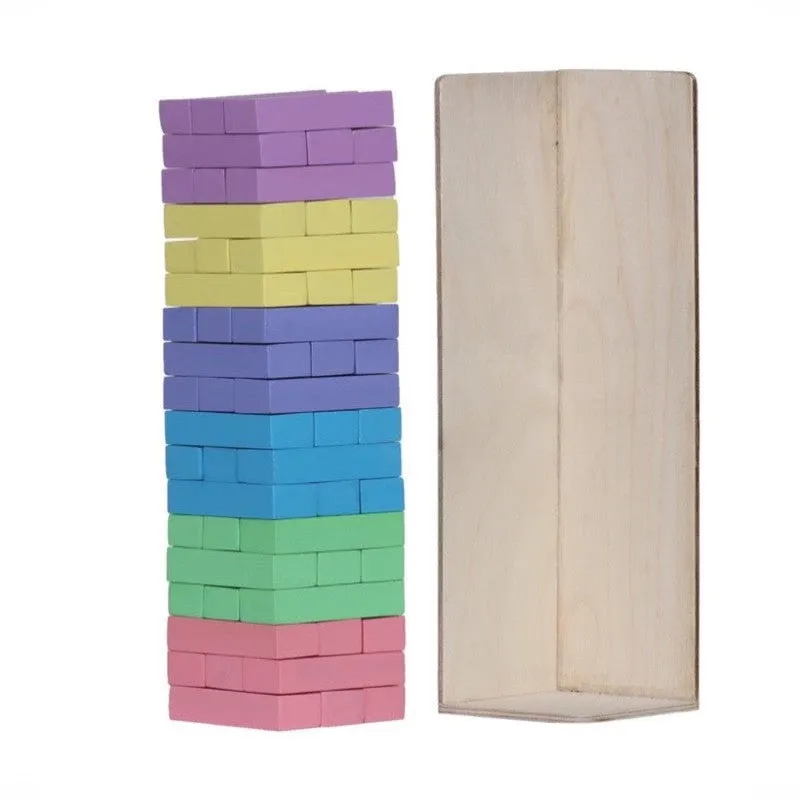 The Timber Tower Building Blocks