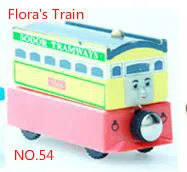 Thomas and His Friends -NO.28-57 Wooden Magnetic Trains Model Christmas Toys Gifts for Kids Tender Mavis Diesel Annie Clarabel