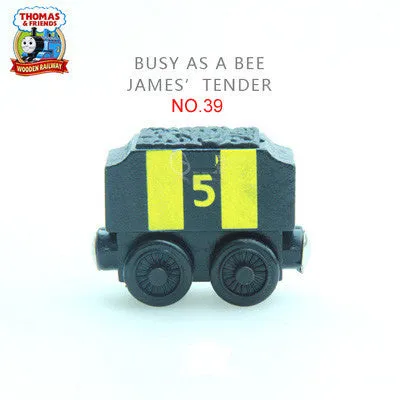 Thomas and His Friends -NO.28-57 Wooden Magnetic Trains Model Christmas Toys Gifts for Kids Tender Mavis Diesel Annie Clarabel